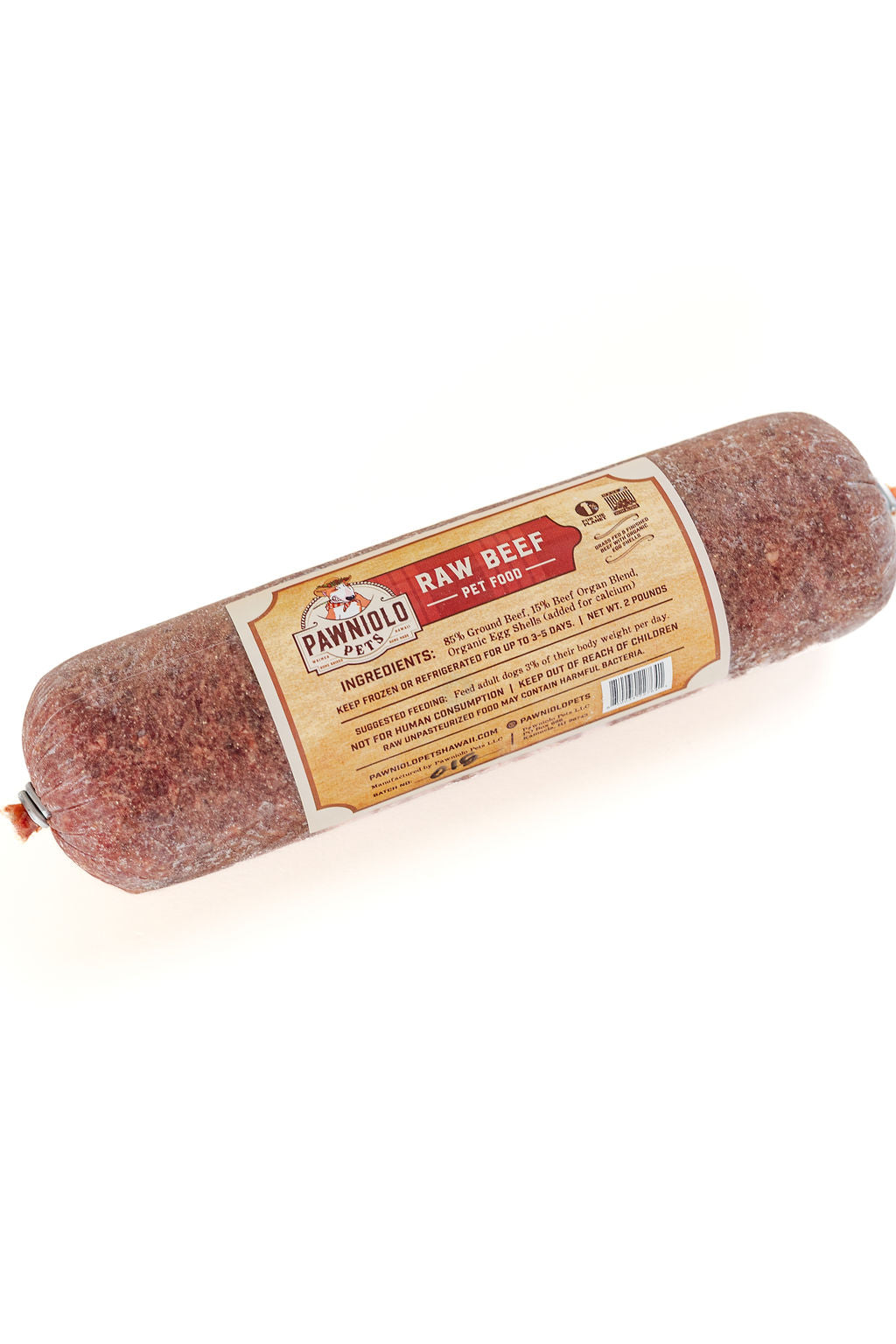 2# Raw Beef Pet Food