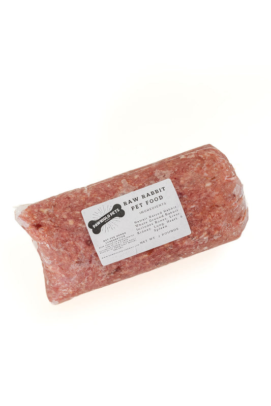 2# Raw Rabbit Pet Food